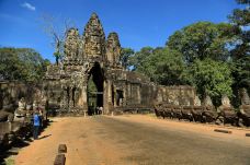 吴哥王城南门-暹粒-喜欢猫的虎