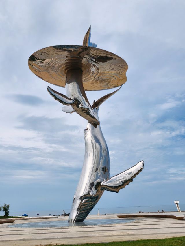 烟台金沙滩海滨公园-观景台旅行图片 5