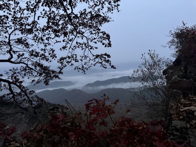大牛沟云海天梯登山口旅行图片 3