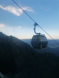 中灵索道-下站-栾川-还在路上的人