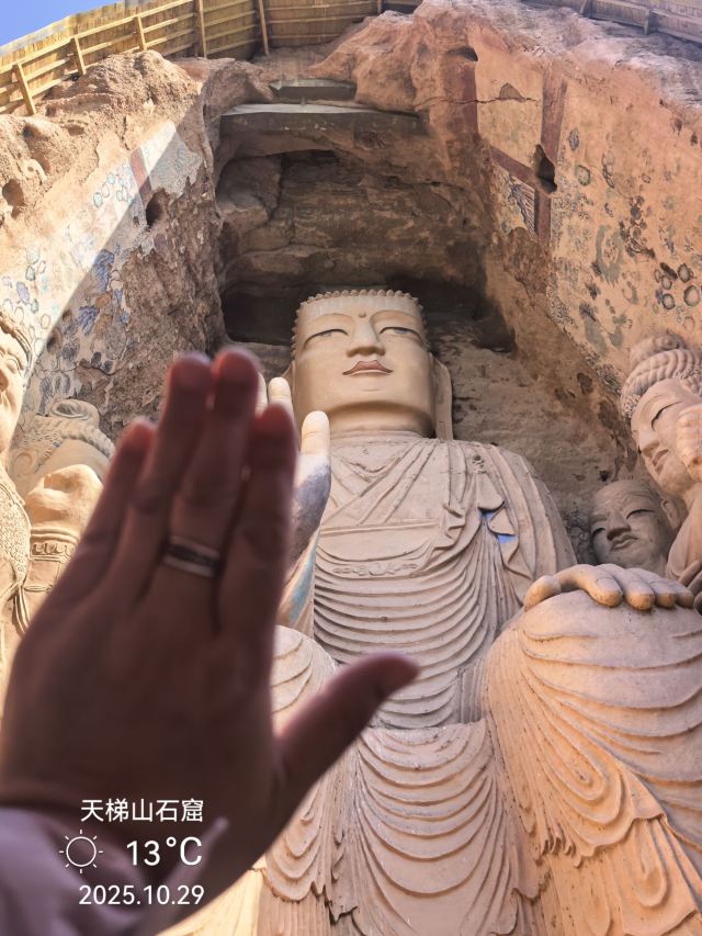 天梯山石窟旅行图片 2