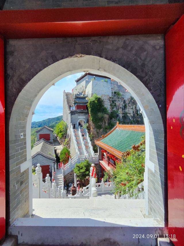 丫髻山旅游风景区旅行图片 3