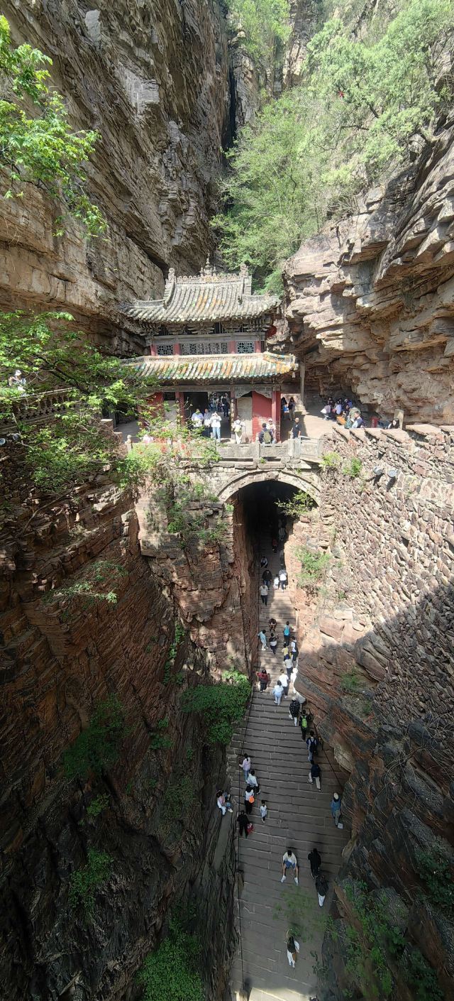 苍岩山风景名胜区旅行图片 2
