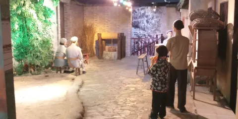 星火燎原主題蠟像館