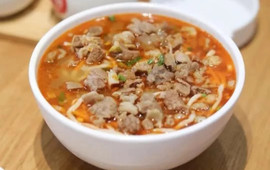老陕北农家特色炒菜羊肉面