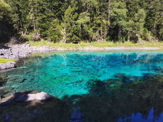 九寨沟景区五彩池观景台旅行图片 8