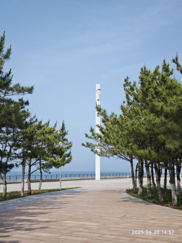 烟台金沙滩海滨公园-观景台旅行图片 2