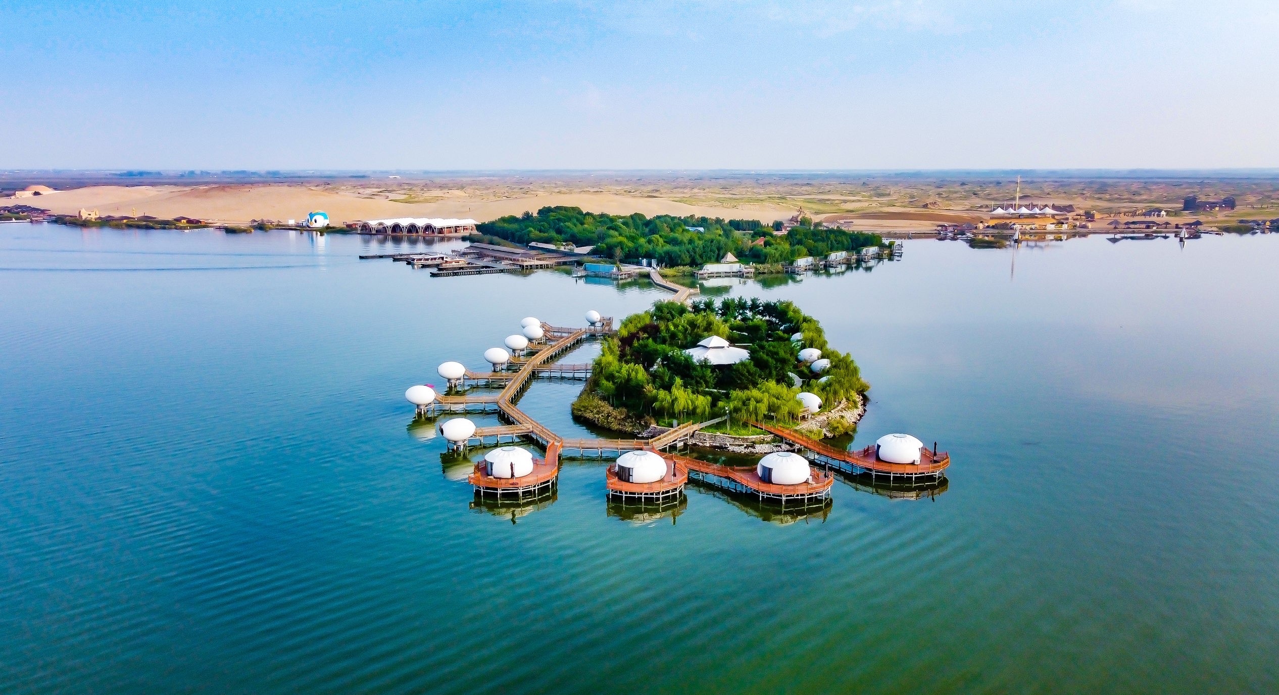 Ningxia Sand Lakes Ecological Tourist Area