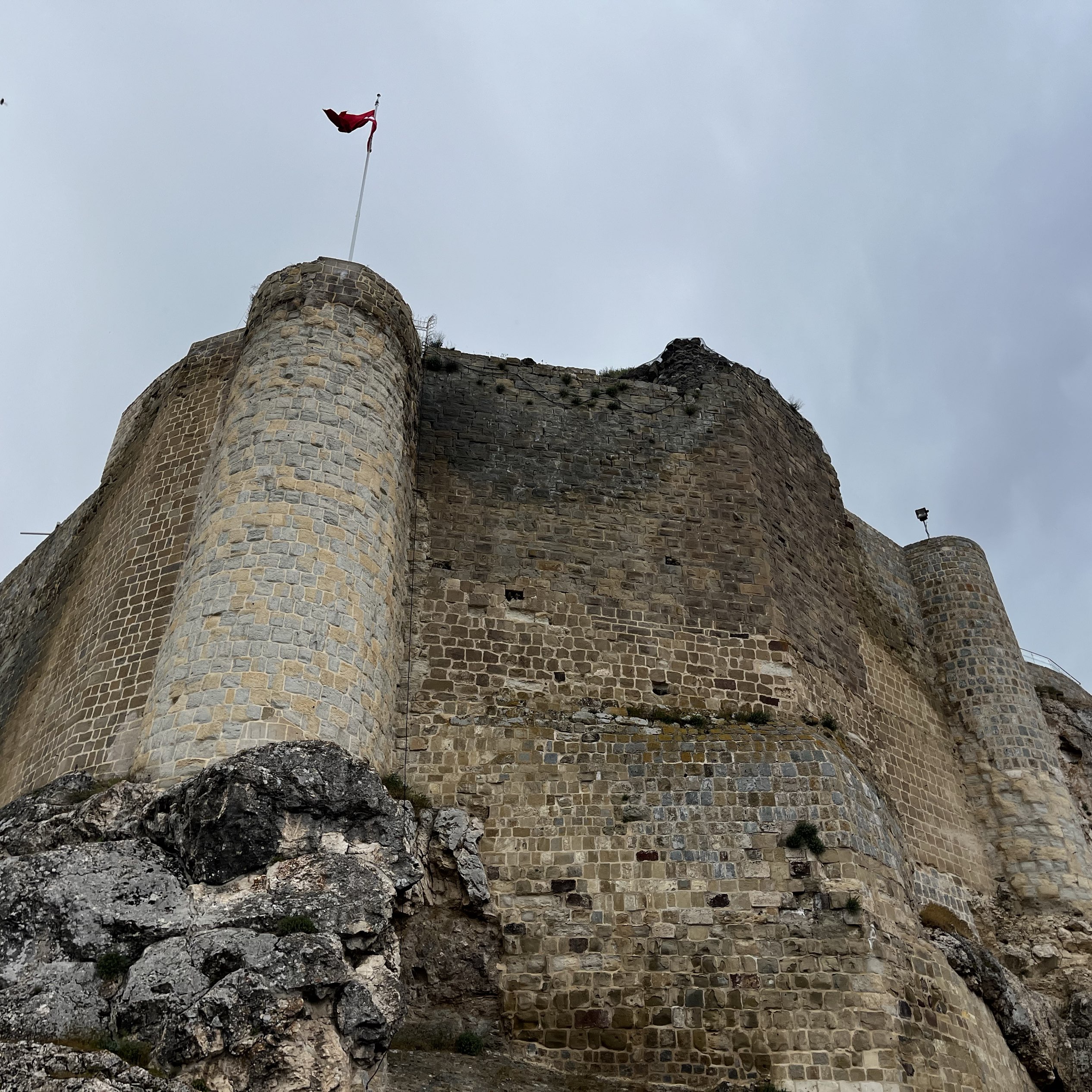 土耳其东部陡峭的城堡哈普特城堡