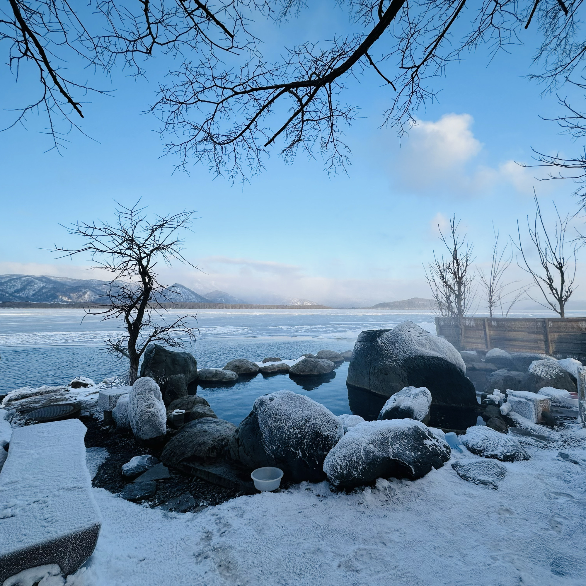 北海道秘汤屈斜路湖露天风吕-古丹温泉