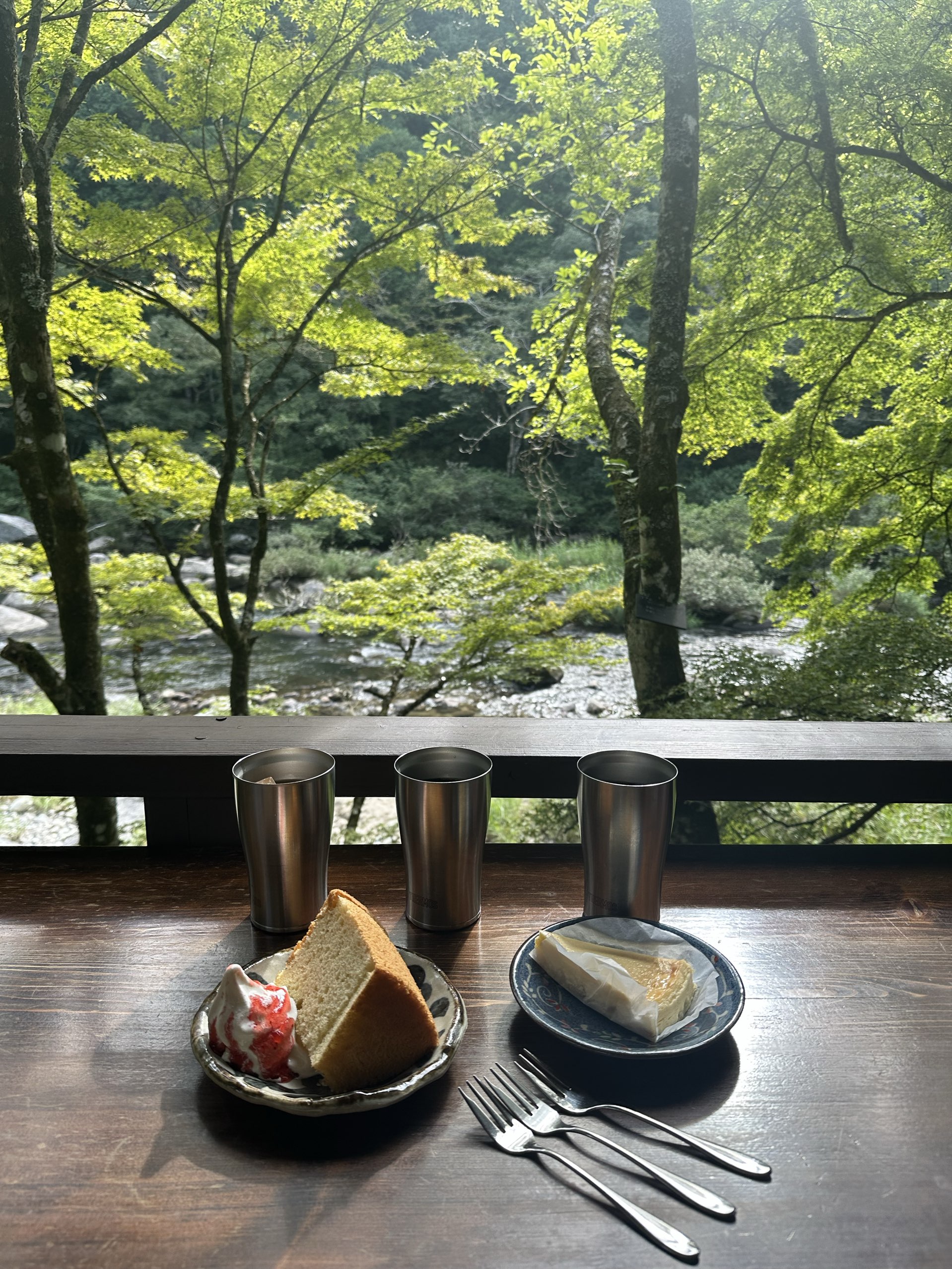 “爱知之旅”茶时间,在香溪边看河✨🍵🏞️