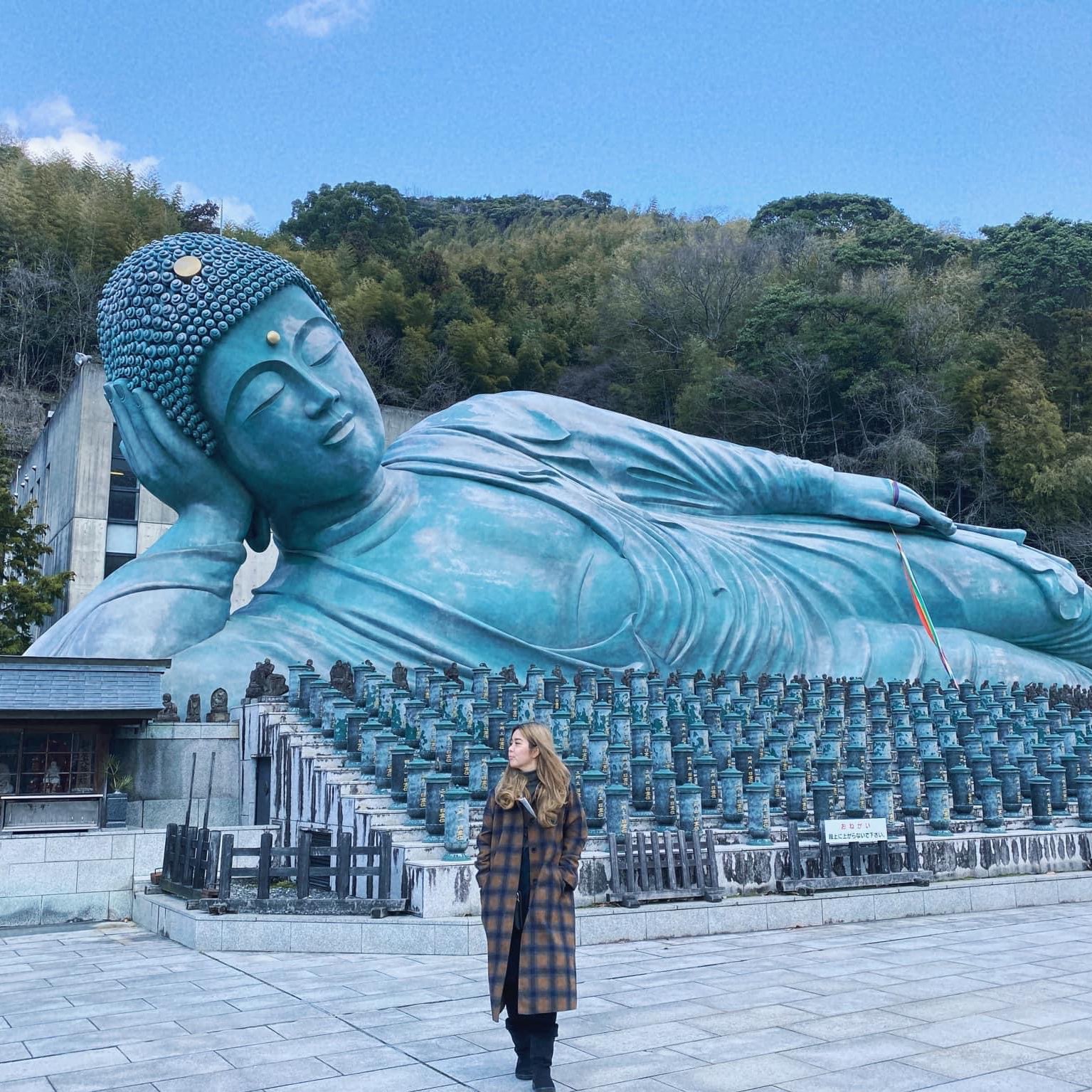 我们去祭奠日本最大的青铜佛像。