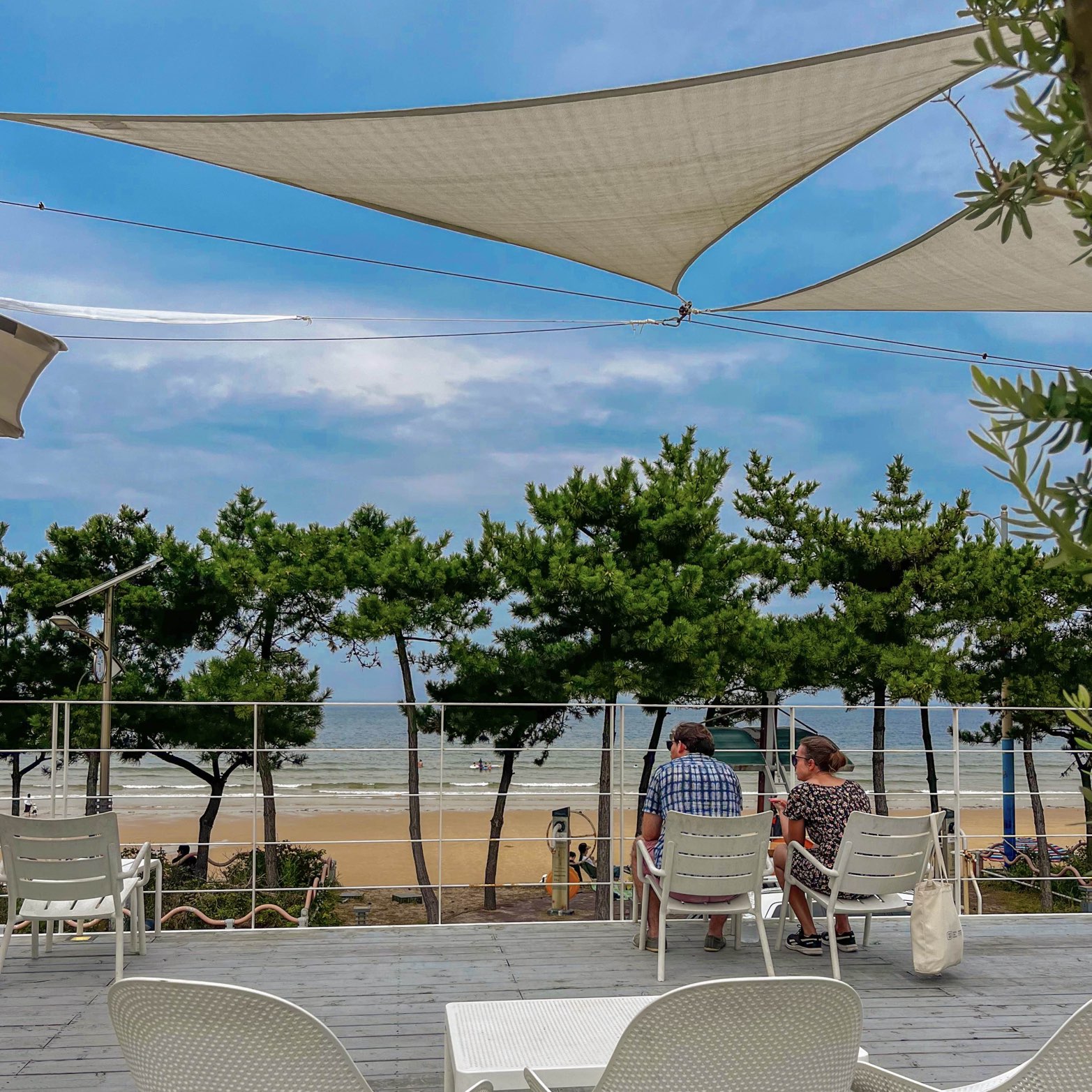泰安咖啡馆,拥有异国风情的海滩景观🩵