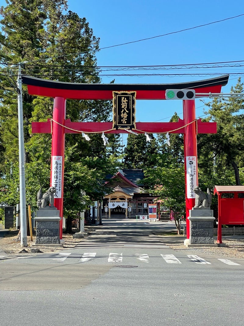 【青森/弘前八幡宫】历史约400年弘前的总镇守