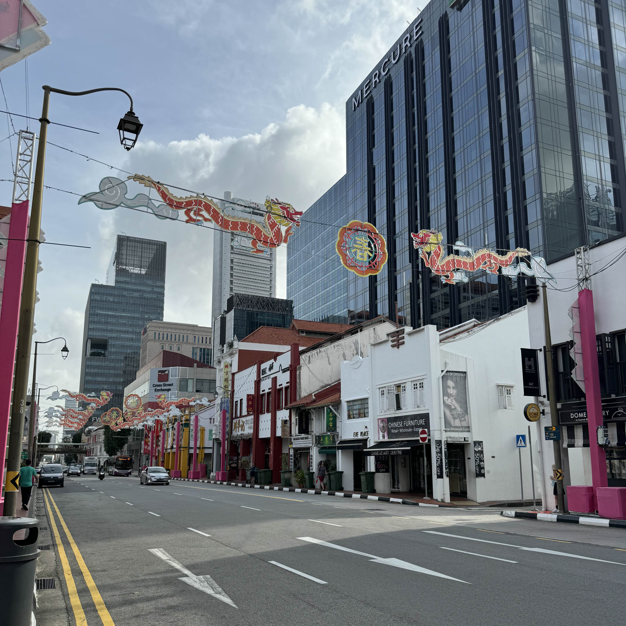 唐人街在新加坡的不同角落。
