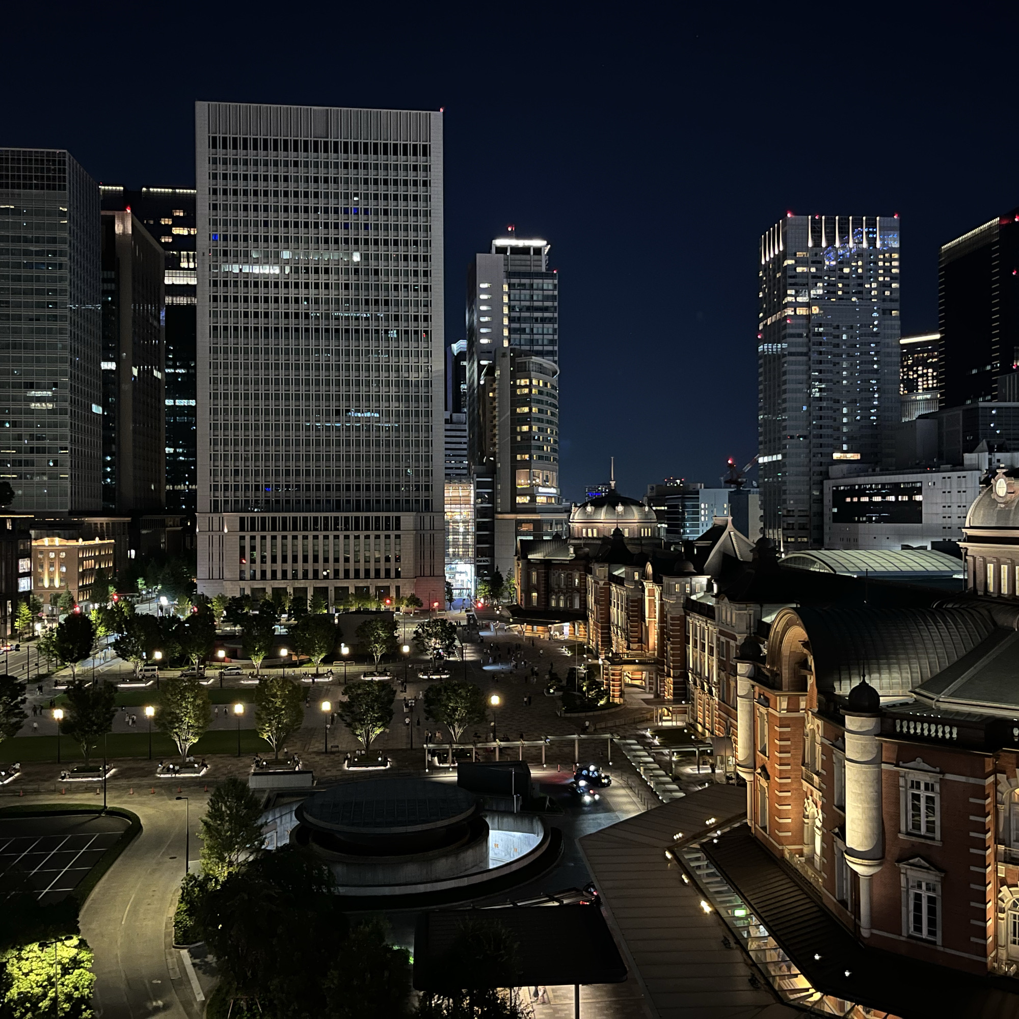 东京站隐藏的夜景站Kitte Marunouchi