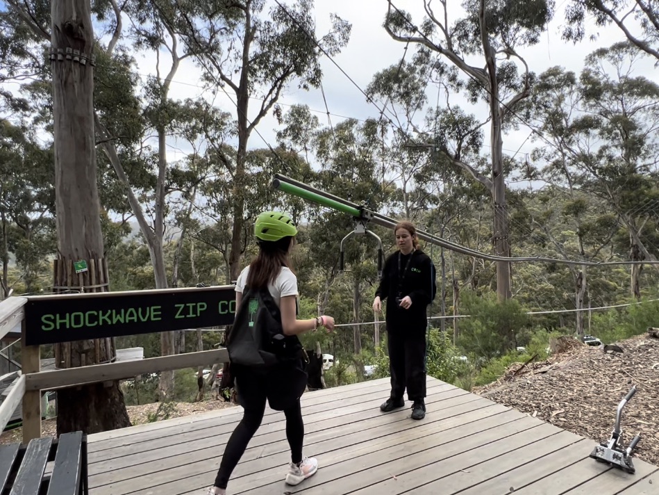 😝喺澳洲玩啲刺激嘢～树顶漫步+超滑索😝跟泰山揾食