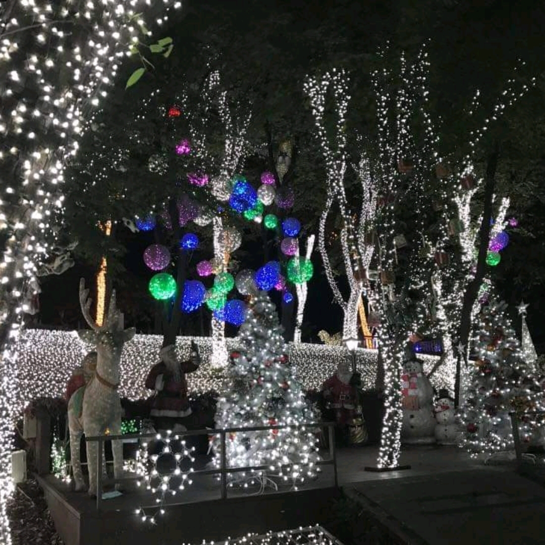 韩国冬天最有名 看夜灯🌟 安山星光村