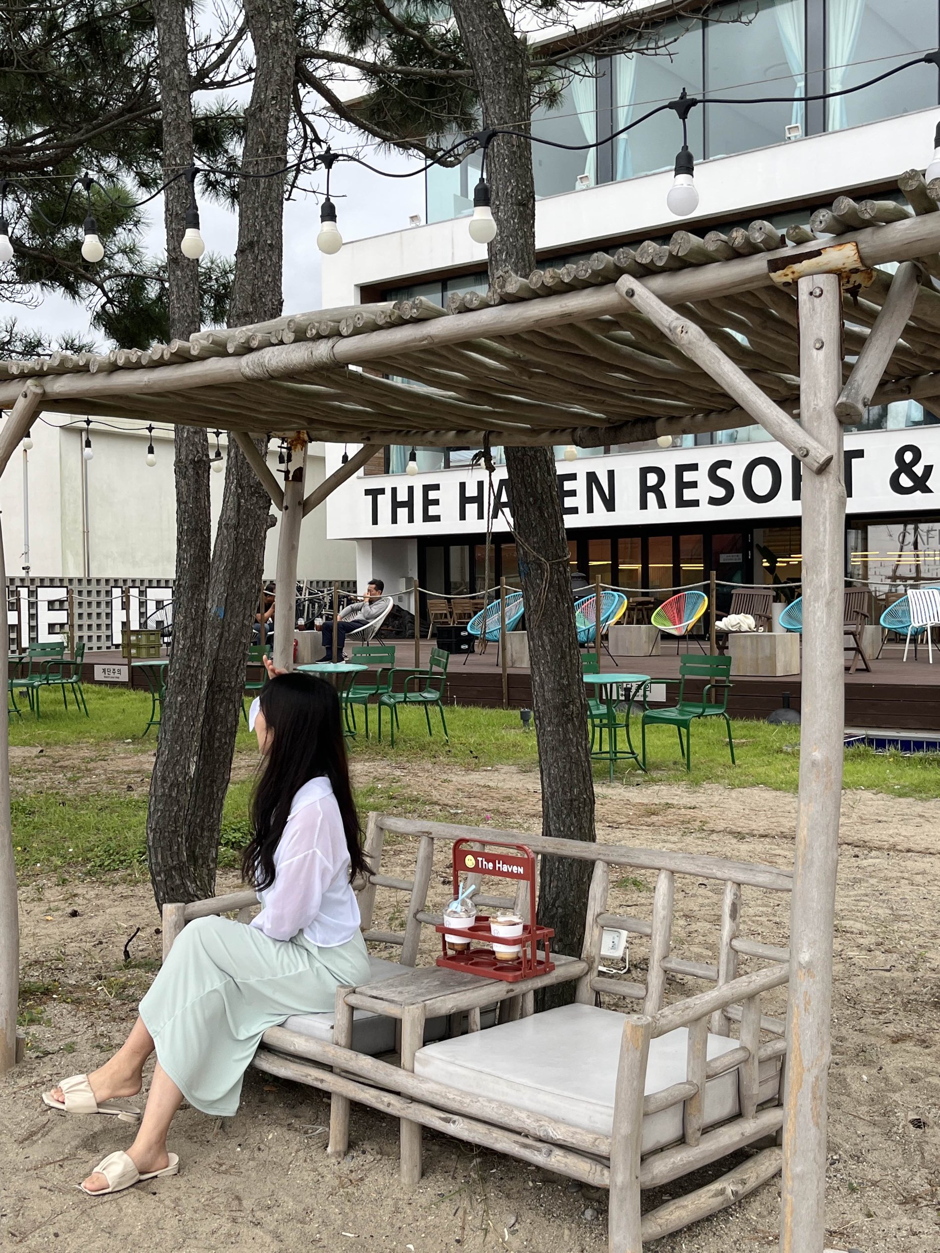 海景度假胜地氛围的咖啡馆The Haven
