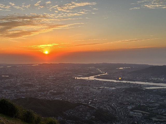 日本新三大夜景九州皿仓山