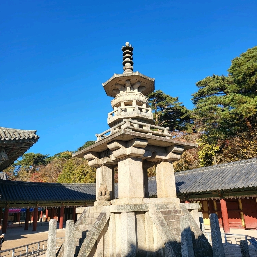 可以感受到新罗历史的旅游景点:庆州佛国寺⭐️