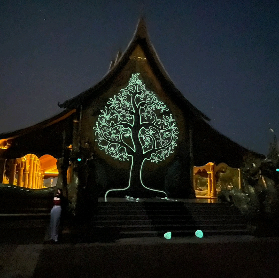Wat Phu Prao 夜晚闪发光