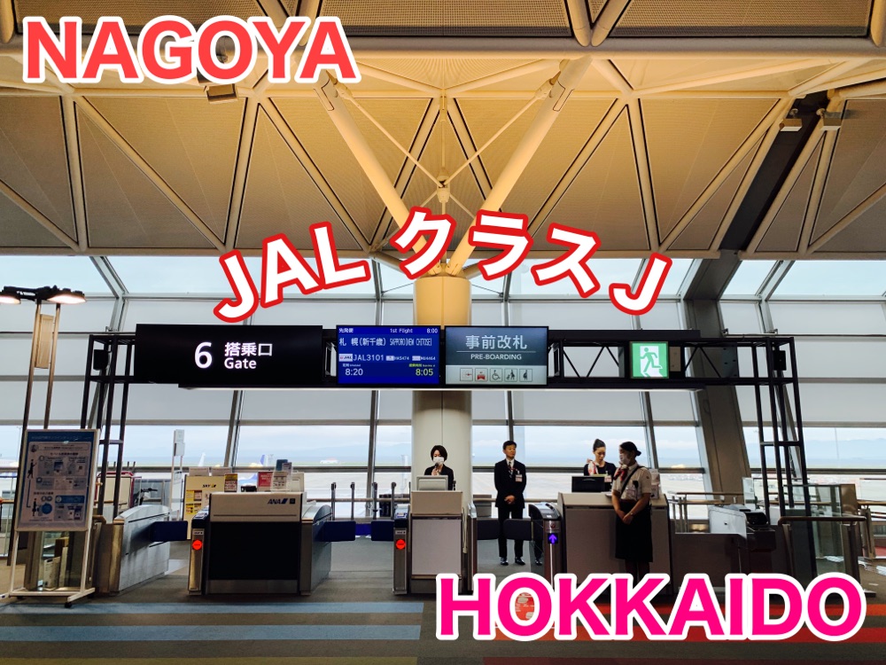 爱知 爱知观光 中部国际机场新特丽亚搭JAL班级J到札幌