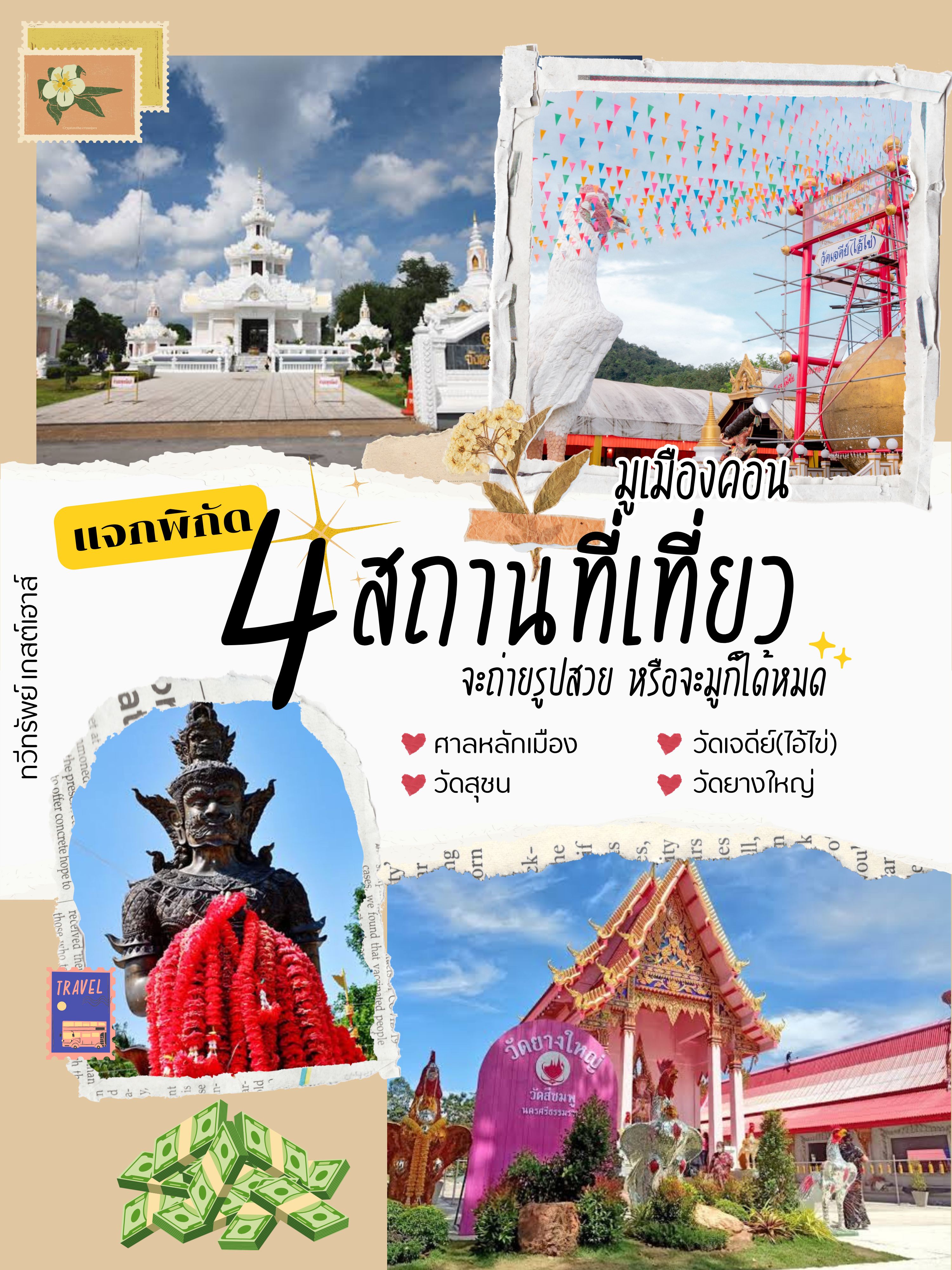 预订去Mu Muang Khon 的航班票一日游✈️💸