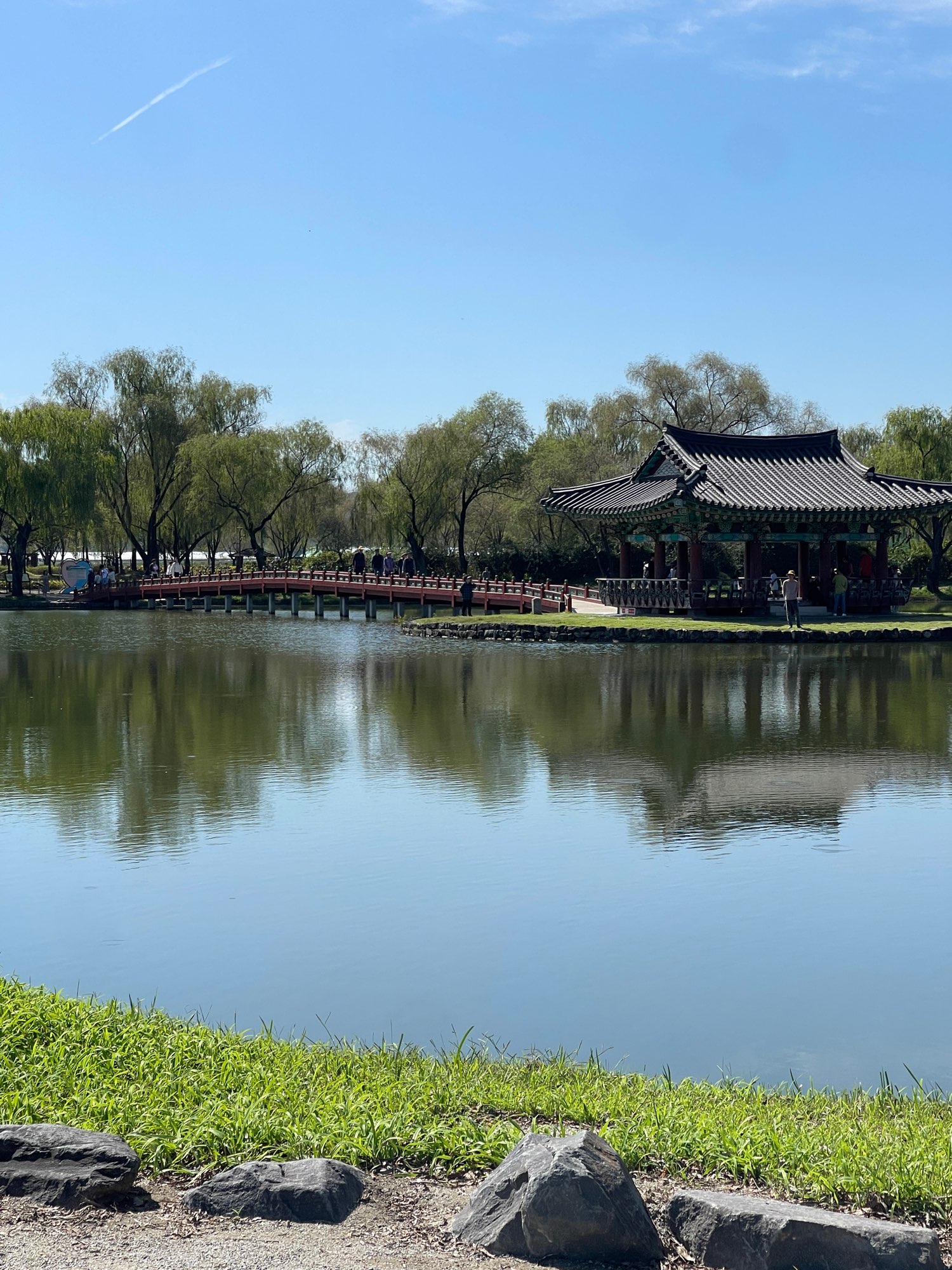 富余宫殿,可欣赏首尔郊区美丽的景色