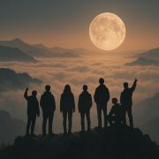 星空下的露营⛺