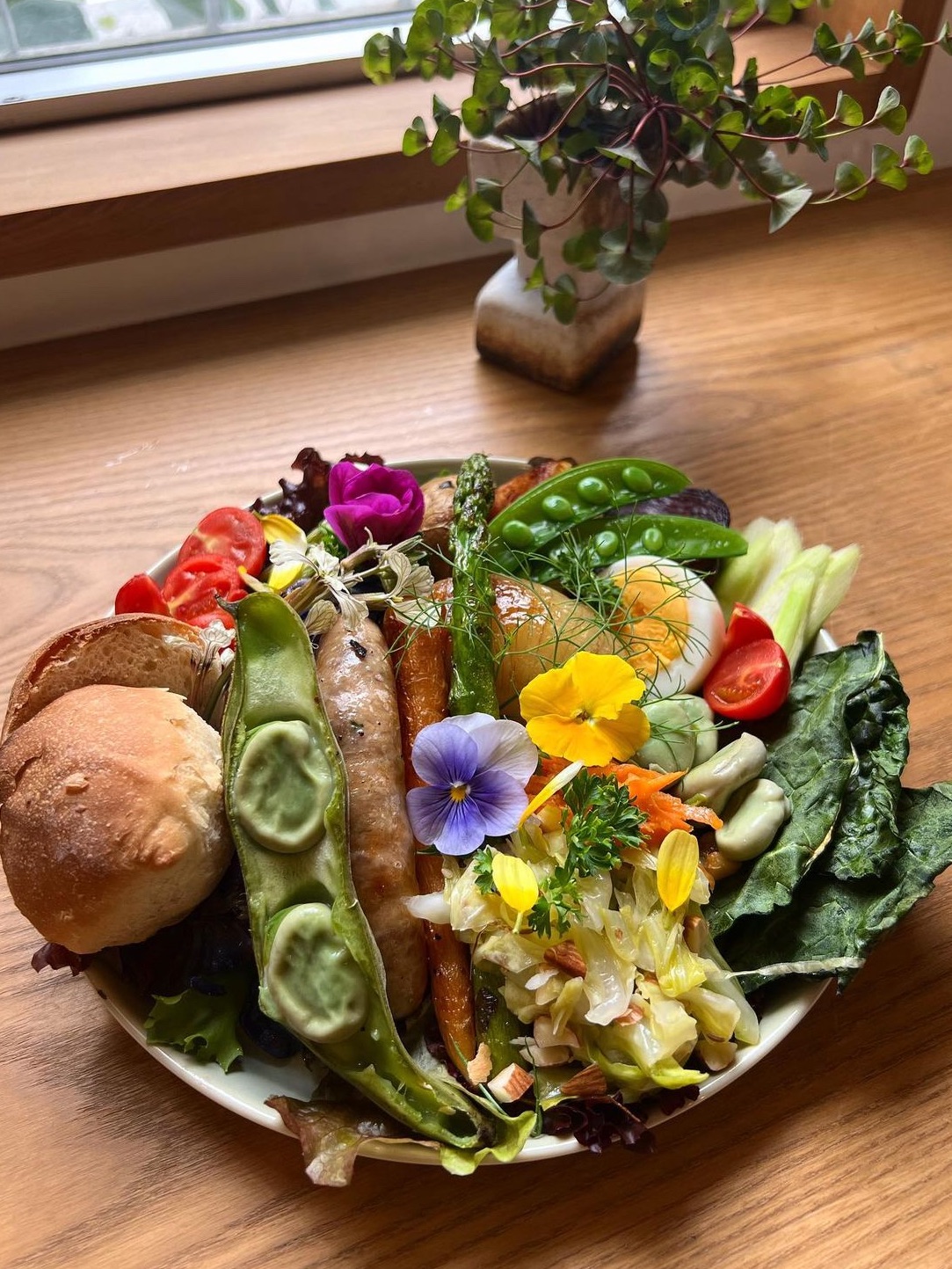 [福冈咖啡馆]每月沙拉很棒!🥗从身体排毒!