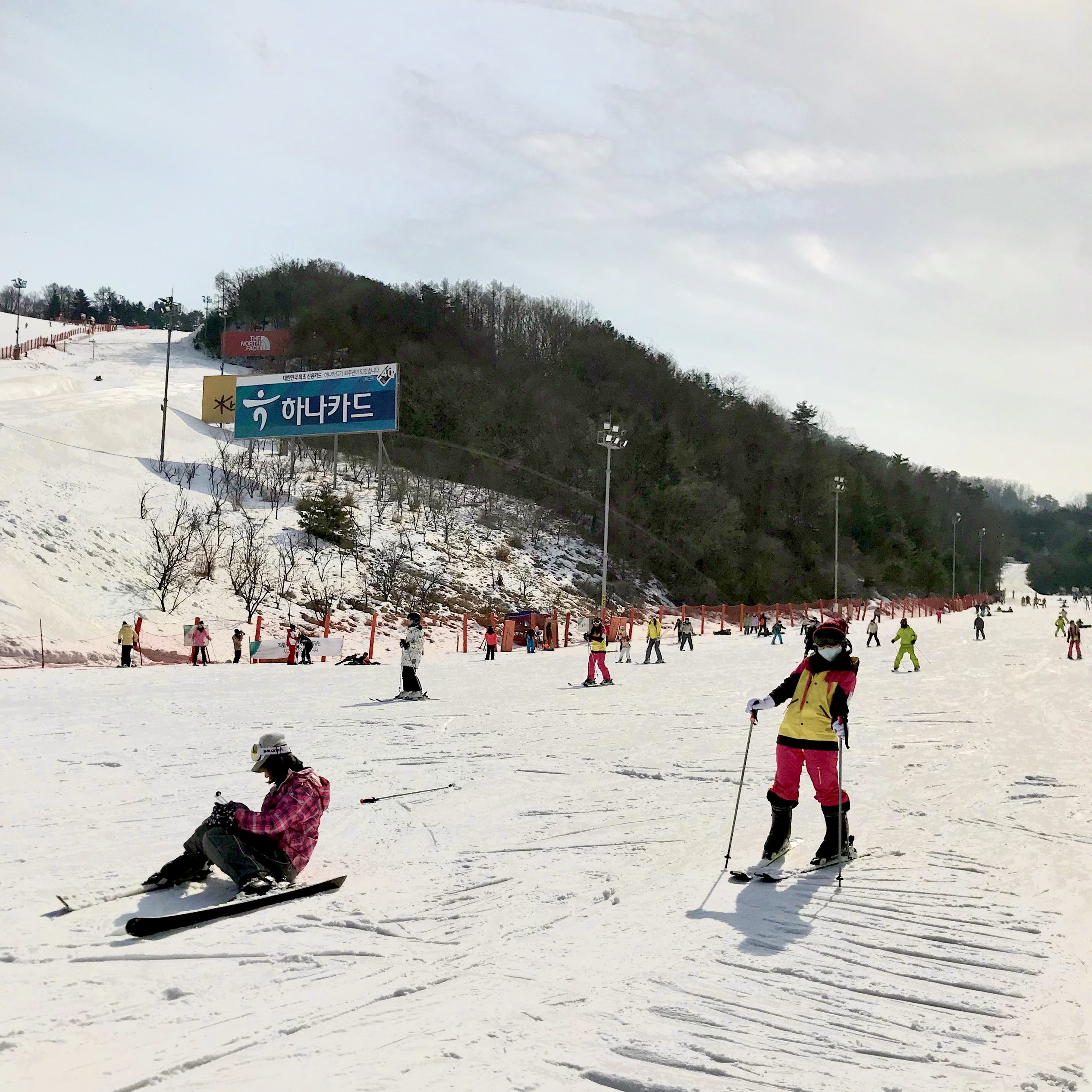 韩国访问量最多的滑雪场😱😱