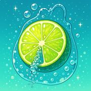 柠檬青梅气泡水