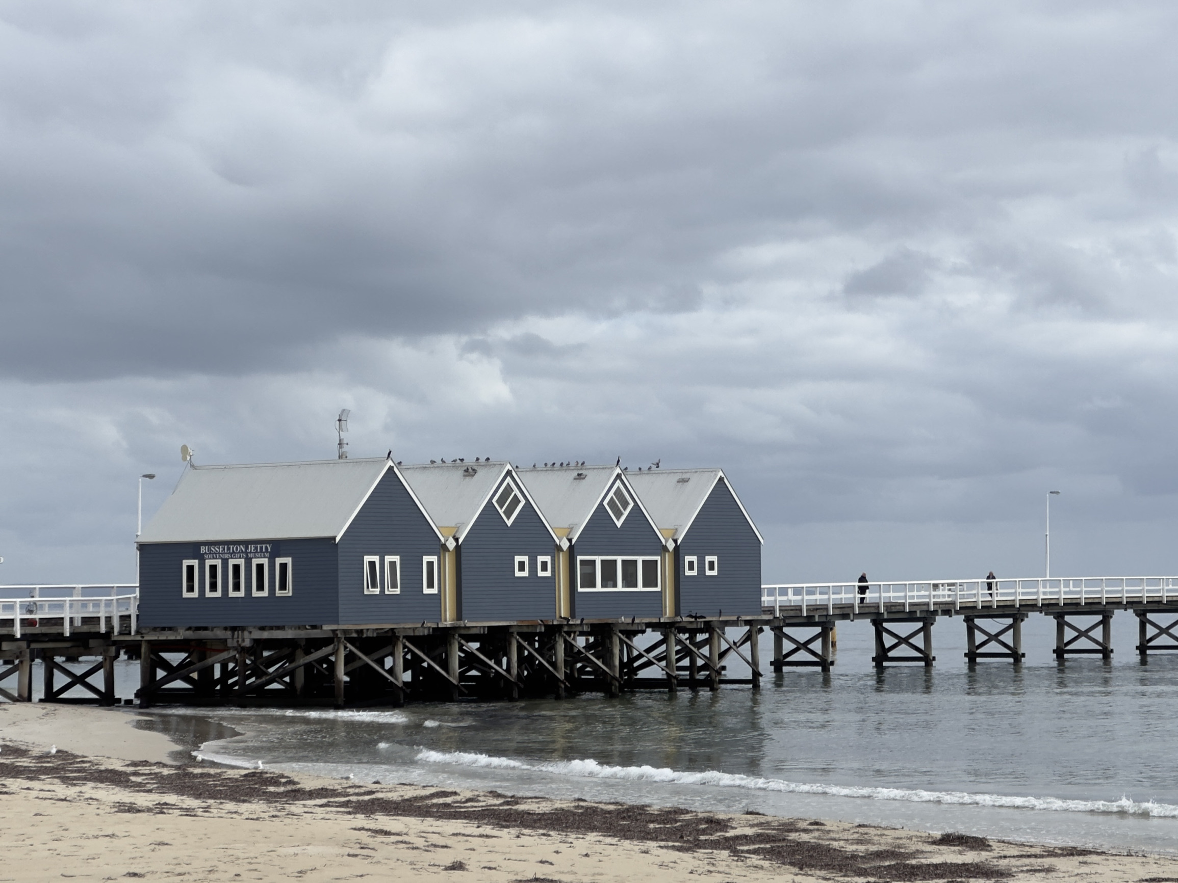 Busselton Jetty 度过一个美好的早晨!