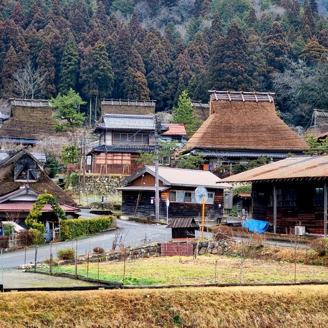 河步野野佐,一个宁静的老村庄。