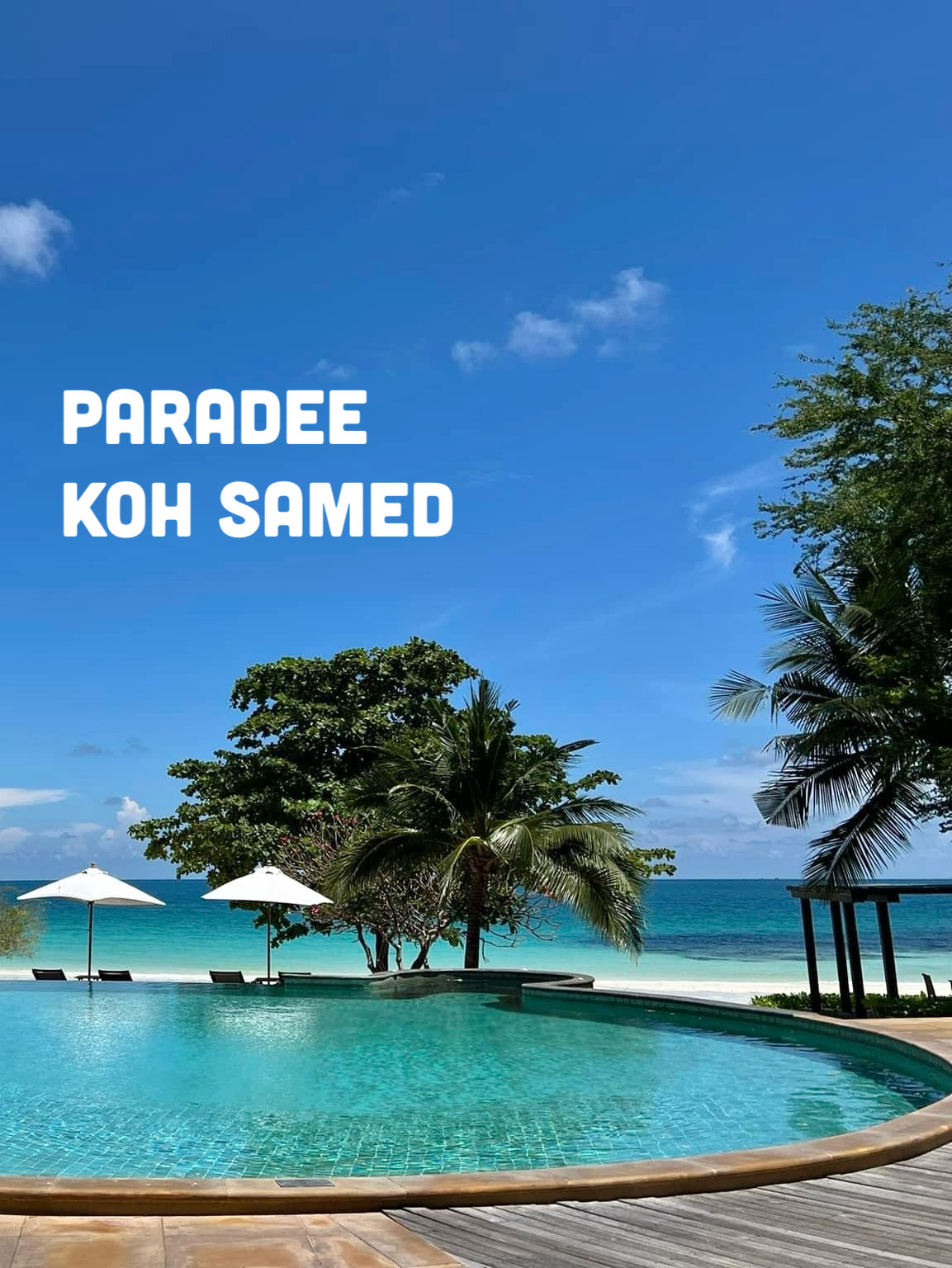 Paradee RESORT SAMED,沙美岛的一家新鲜豪华酒店。