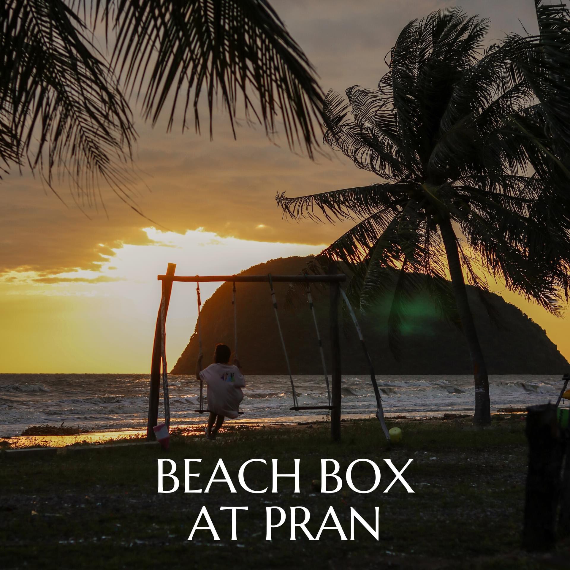 Pran的海滩盒,一千块钱,可以睡在海边。