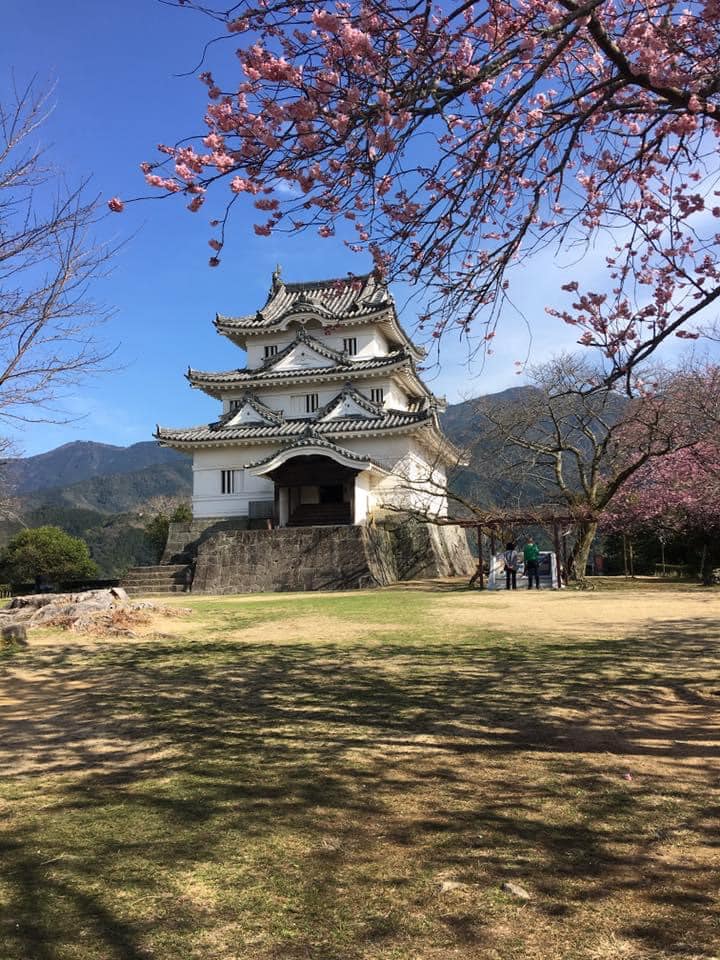 日本12座现存天守的城堡之一四国宇和岛城