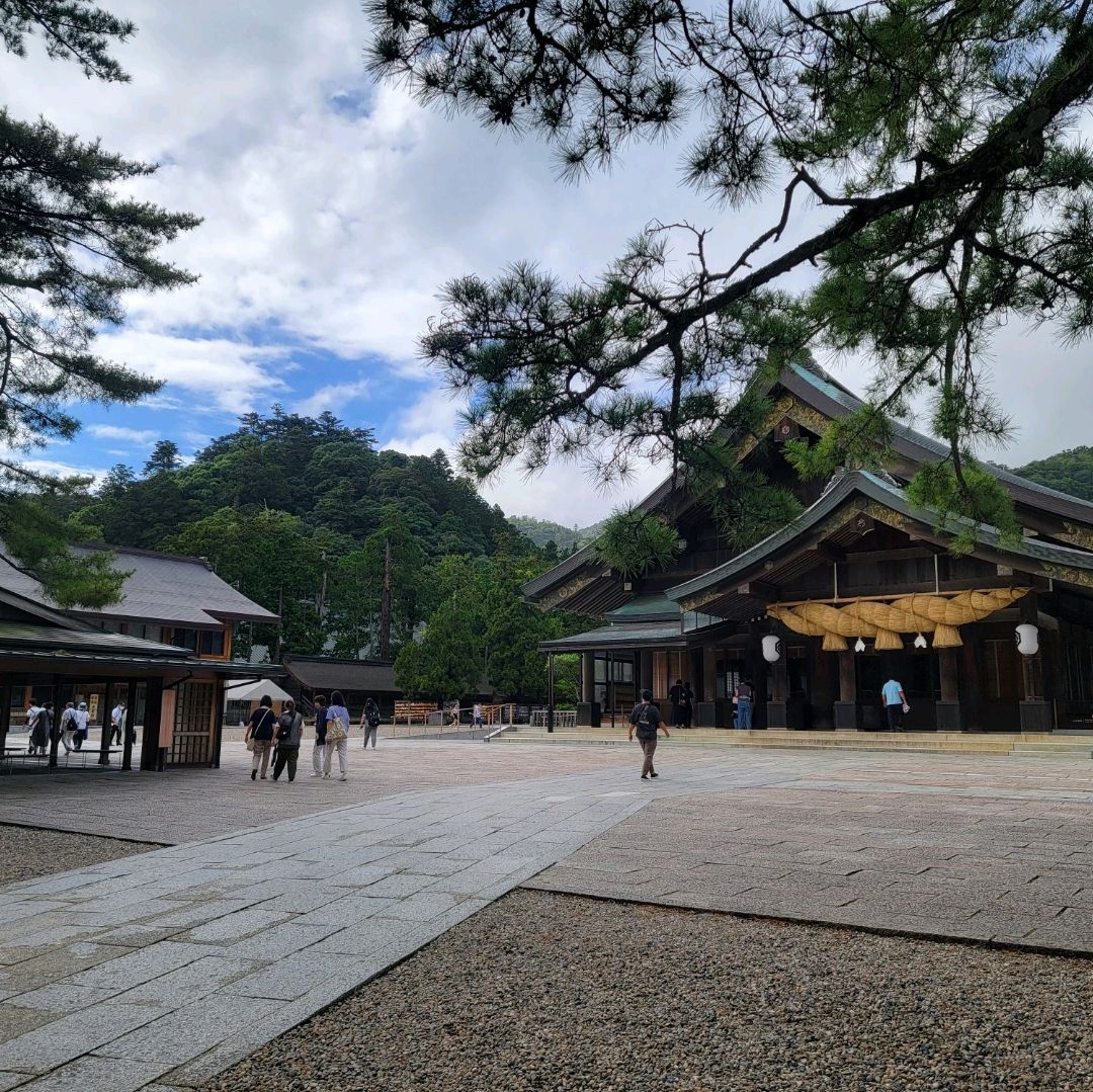 日本神道教最神社的地方之一「出云大社」