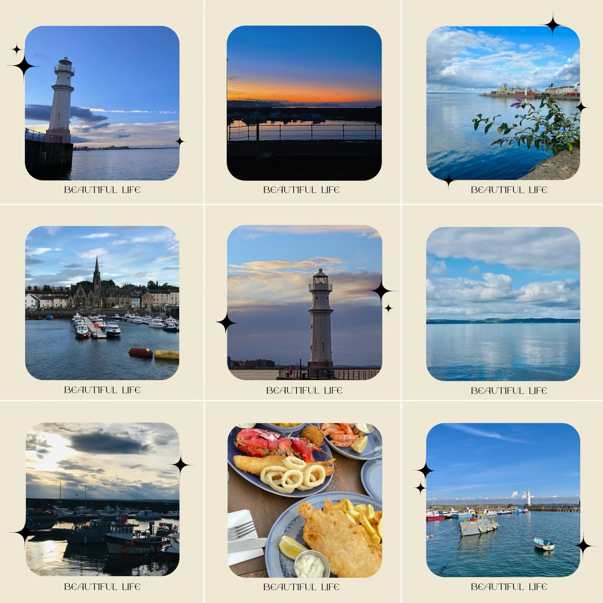 🏴󠁧󠁢󠁳󠁣󠁴󠁿🌅🗼格拉斯哥海岸灯塔～日落观赏与美食享受🏴󠁧󠁢󠁳󠁣󠁴󠁿