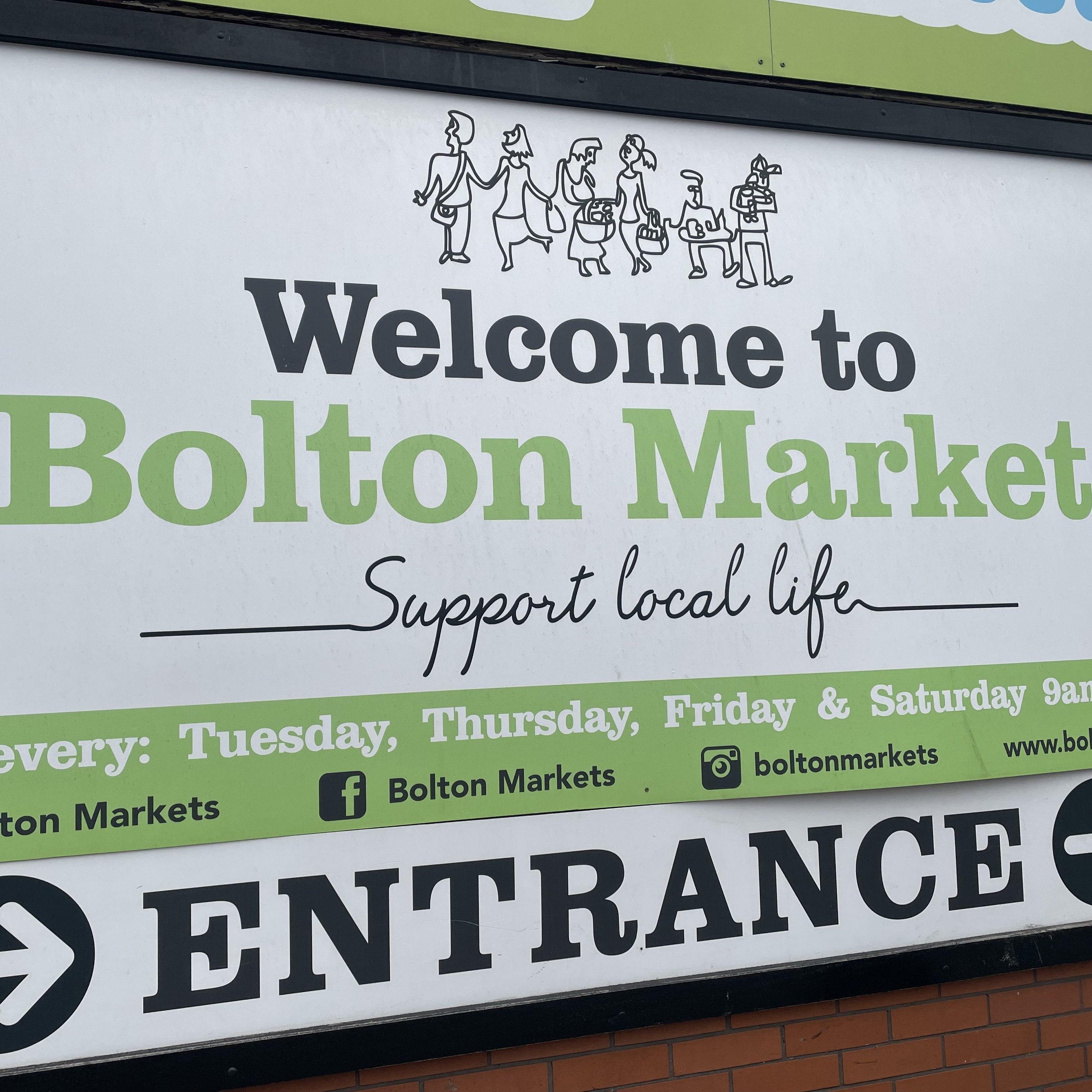 英国曼彻斯特 Bolton Market历史悠久市集