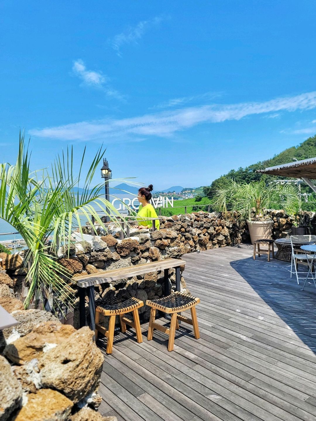 济州充满感性的海景治愈咖啡厅🩵