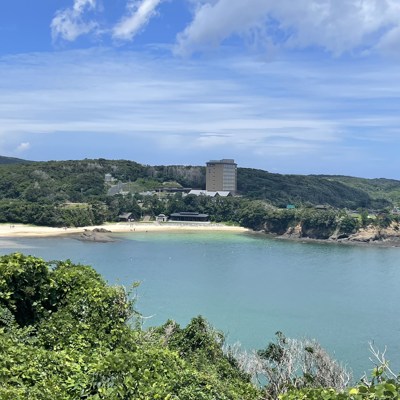 对马岛最好的海滩,三田海滩和长崎温泉