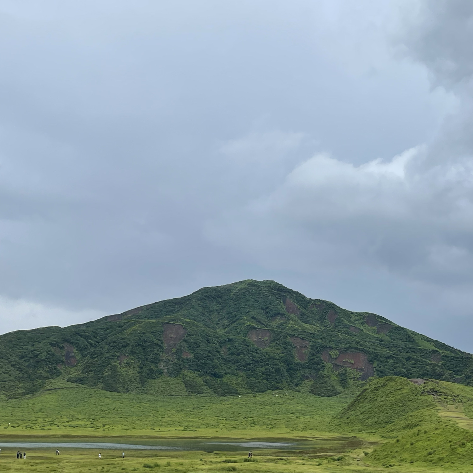 阿苏山上草千里