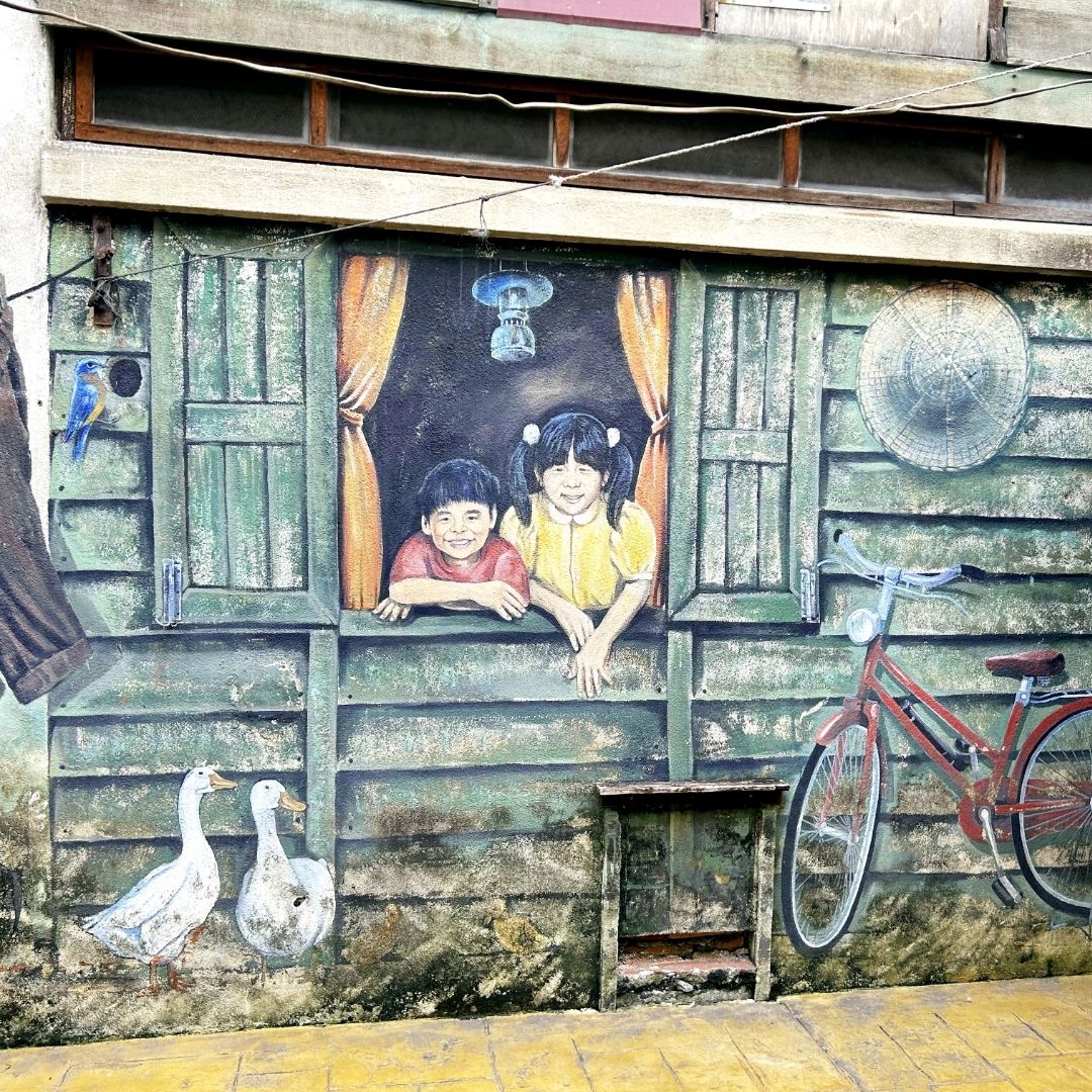 探索 Kluang 街 艺术 