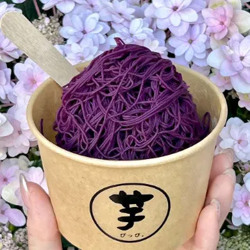 紫薯絲雪糕-芋ぴっぴ。 淺草店