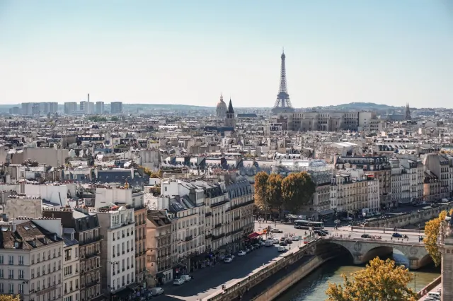 Blick auf Paris