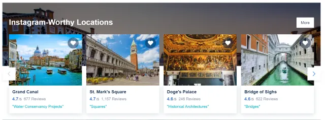 Romantic destinations for Valentine’s Day in 2025