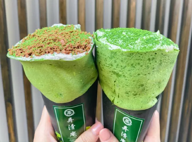 抹茶可麗餅-壽清庵