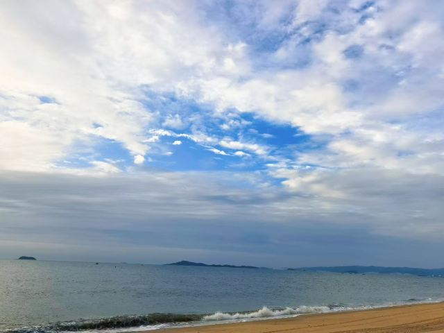 黄厝沙滩日出广场旅行图片 1